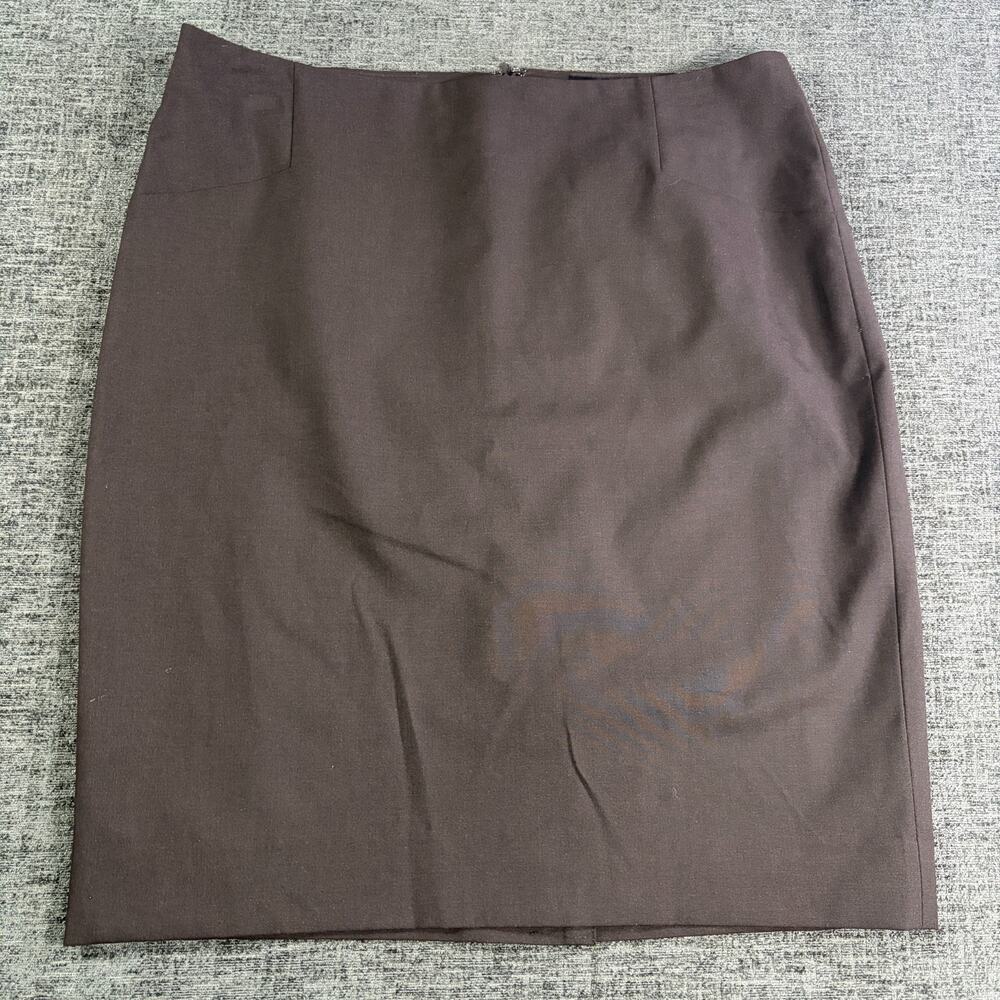 The Limited Womens Black Collection Wear to Work Pencil Skirt Woven Lined Sz 10
